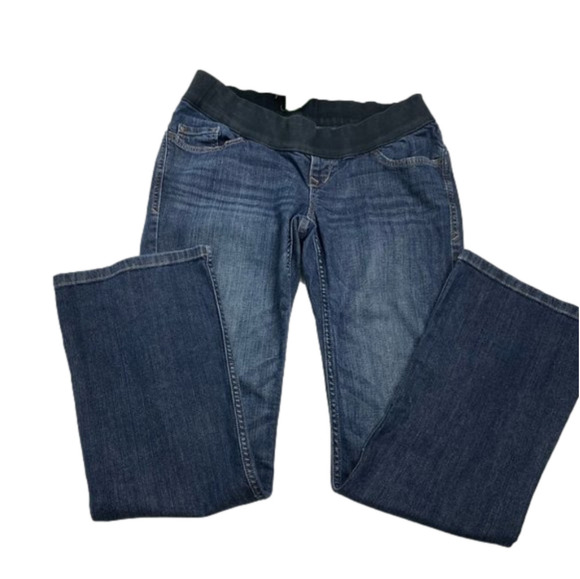 Old Navy Low Rise Boot Cut Maternity Jeans - Picture 1 of 9